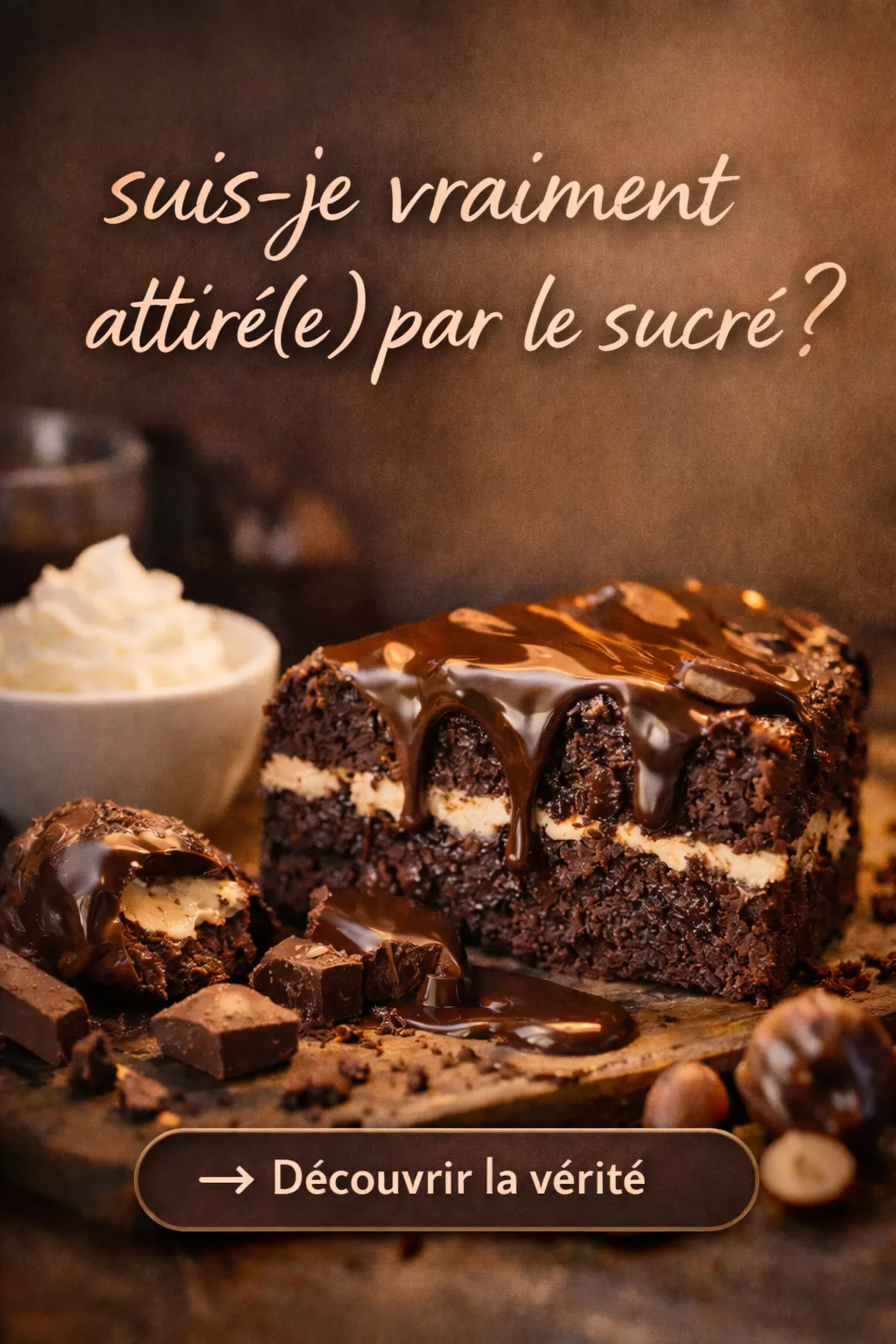 Suis-je vraiment attiré(e) par le sucré?