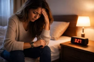 Dans l'exaspération de subir son état émotionnel