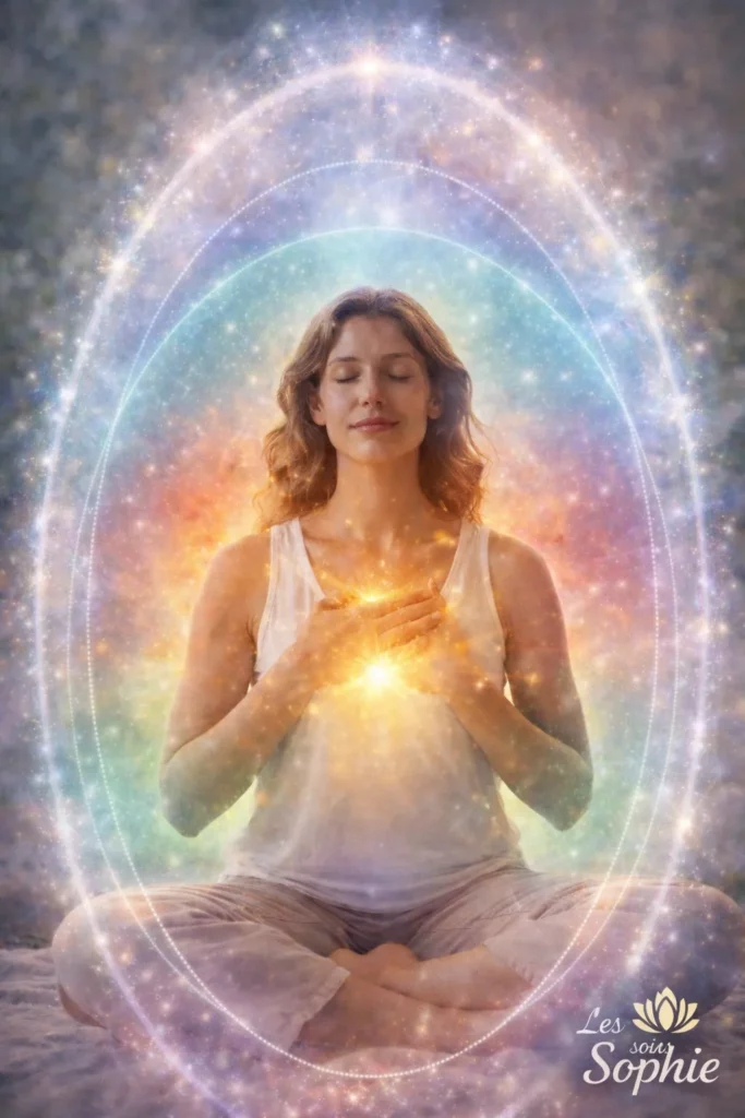 les corps subtils s'imbriquent harmonieusement